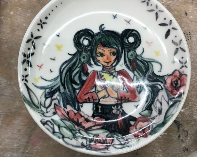 W08-臺華窯-陶瓷釉下彩彩繪體驗:圖片 5